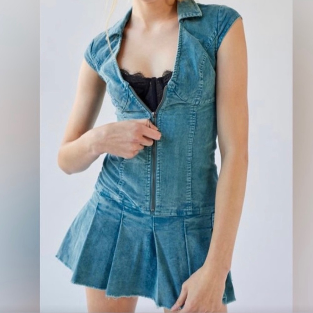 Urban Outfitters Jazzy Corduroy Mini-Dress